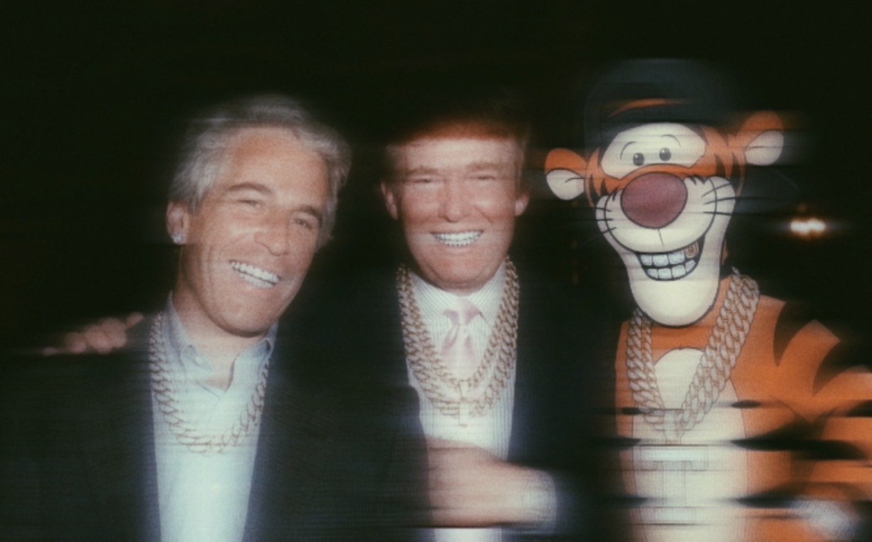 Blurry archive party photo, date unknown.